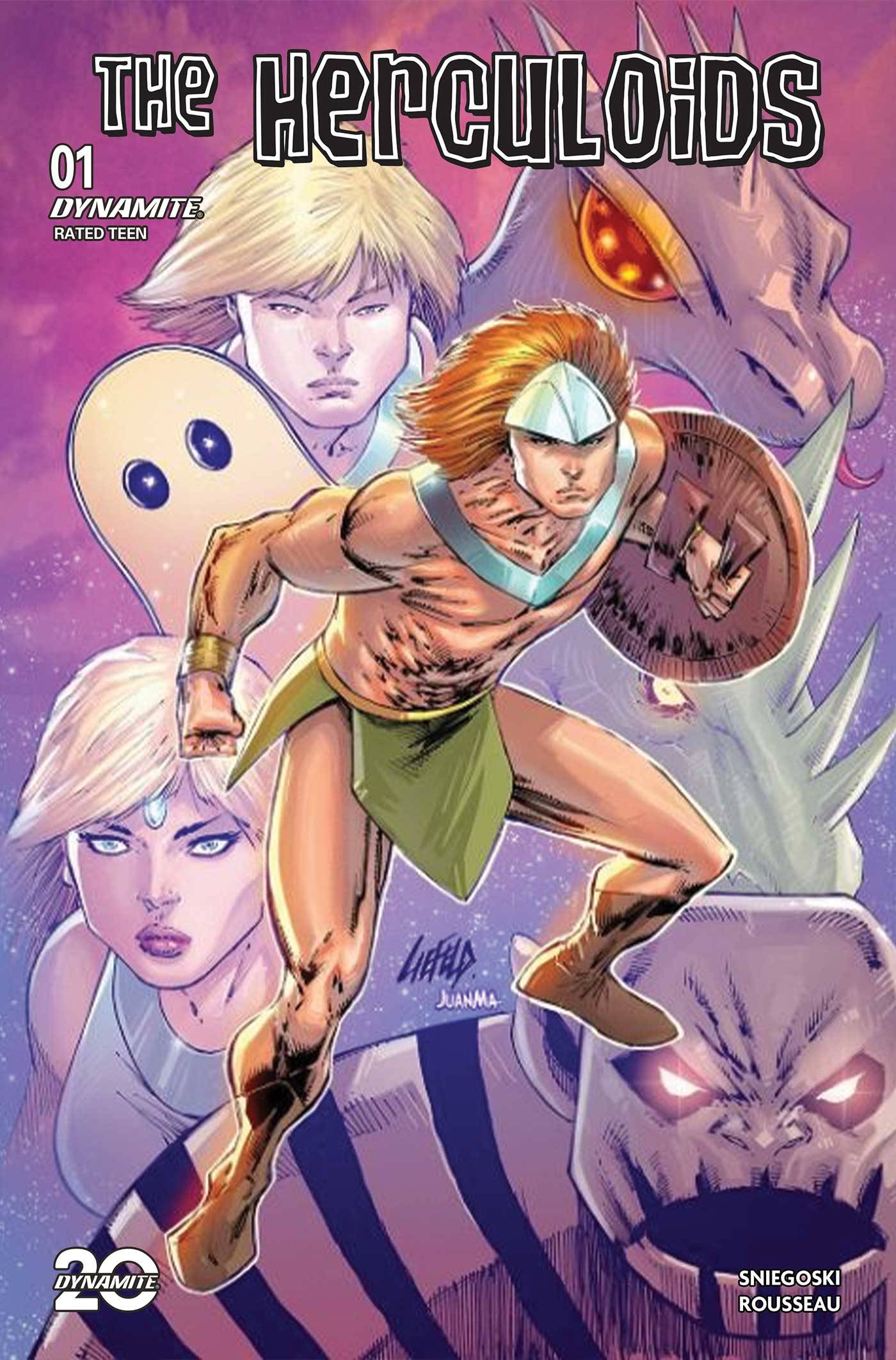 HERCULOIDS (2025) #1 CVR ZC FOC LIEFELD FOIL TRADE DRESS VAR