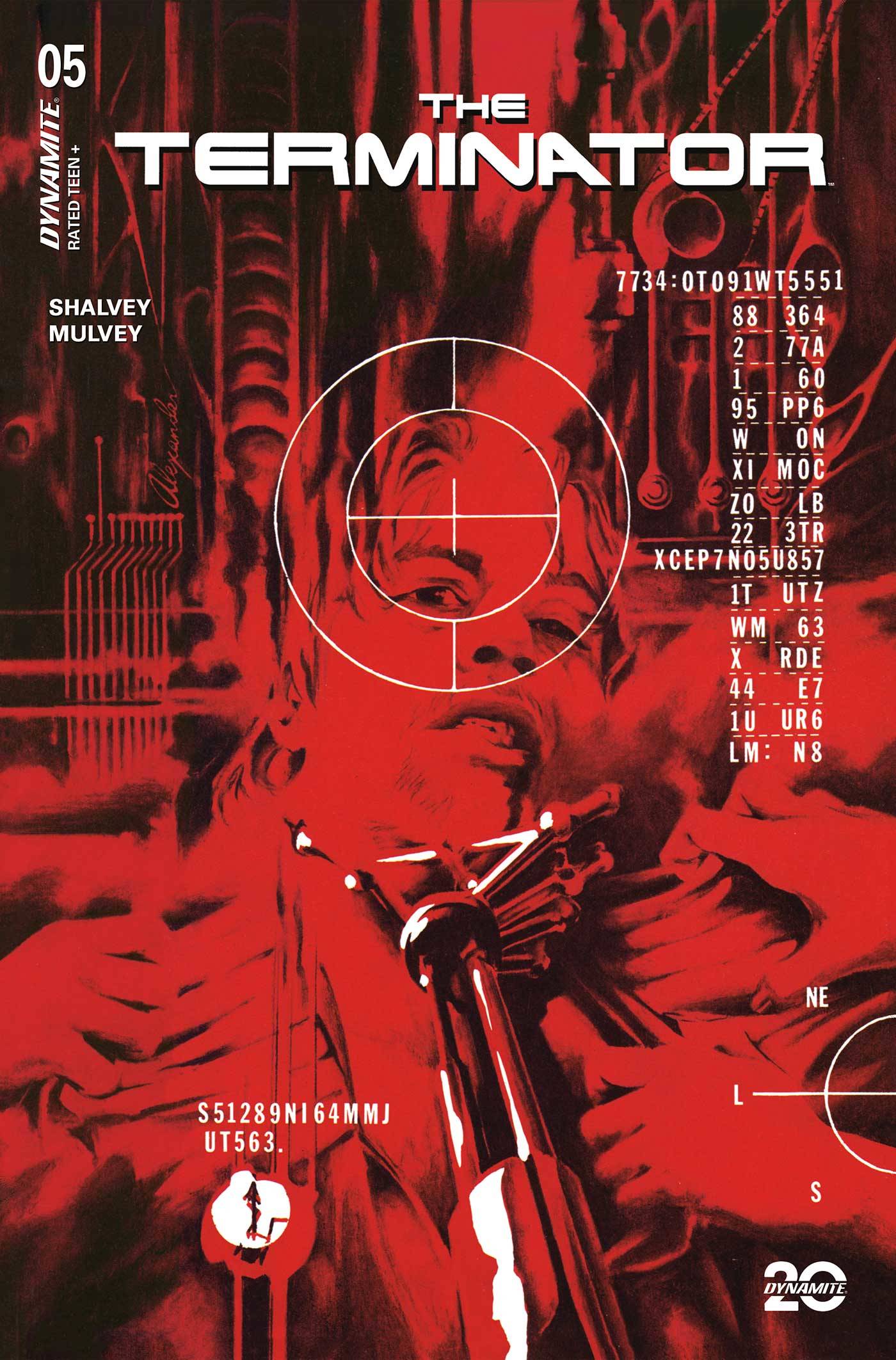 TERMINATOR (2024) #5 CVR Q 5 COPY FOC INCV ROSS ICON TRADE DRESS FOIL VAR