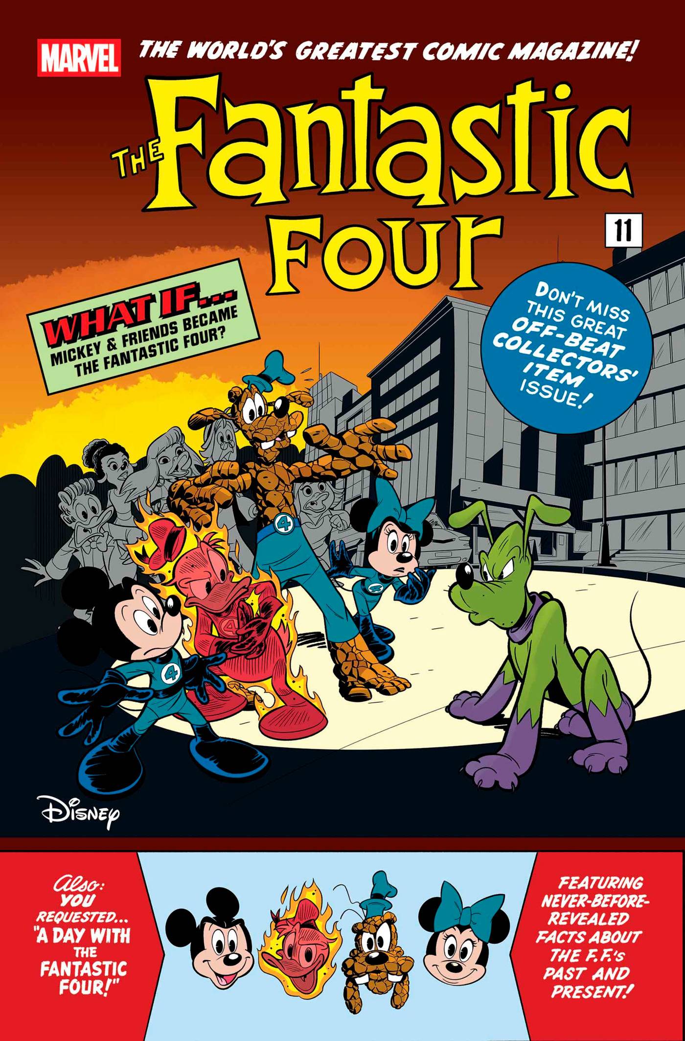 FANTASTIC FOUR (2022) #32 EMILIO URBANO DISNEY WHAT IF FANTASTIC FOUR HOMAGE VAR