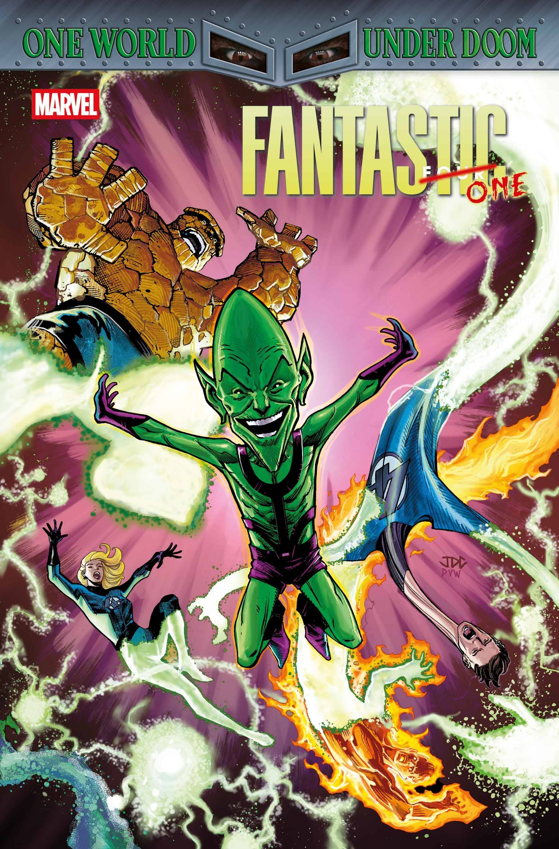 FANTASTIC FOUR (2022) #32 JOSHUA CASSARA IMPOSSIBLE MAN POP-UP VAR