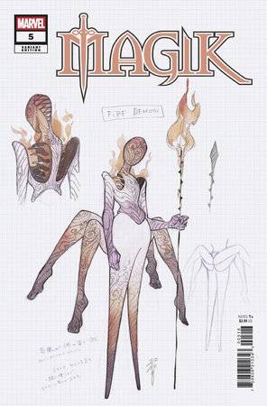 MAGIK (2025) #5 10 COPY INCV PEACH MOMOKO DESIGN VAR