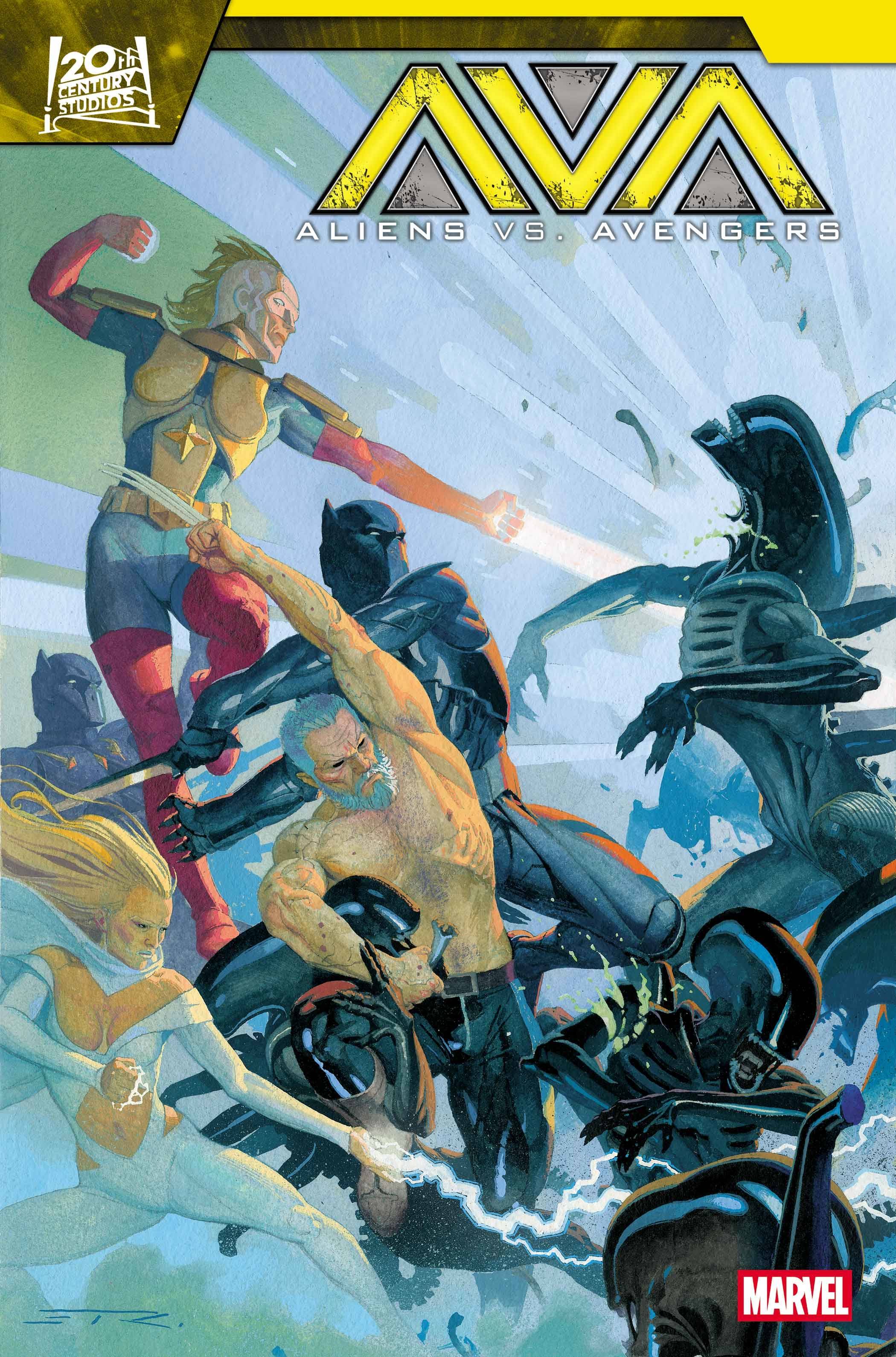 ALIENS VS AVENGERS (2024) #4