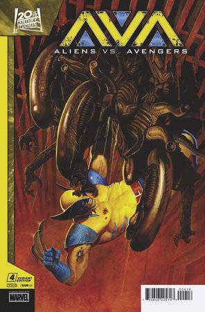 ALIENS VS AVENGERS (2024) #4 25 COPY INCV EM GIST VAR