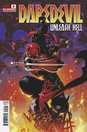 DAREDEVIL UNLEASH HELL RED BAND (2025) #5 TAN VAR (POLYBAG)