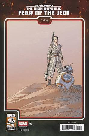 STAR WARS HIGH REPUBLIC FEAR OF THE JEDI (2025) #4 CHRIS SPROUSE THE FORCE AWAKENS 10TH ANNIVERSARY VAR