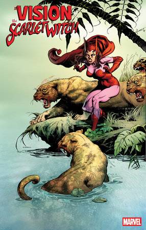 VISION & THE SCARLET WITCH (2025) #1 50 COPY INCV SANDY PLUNKETT HIDDEN GEM VAR