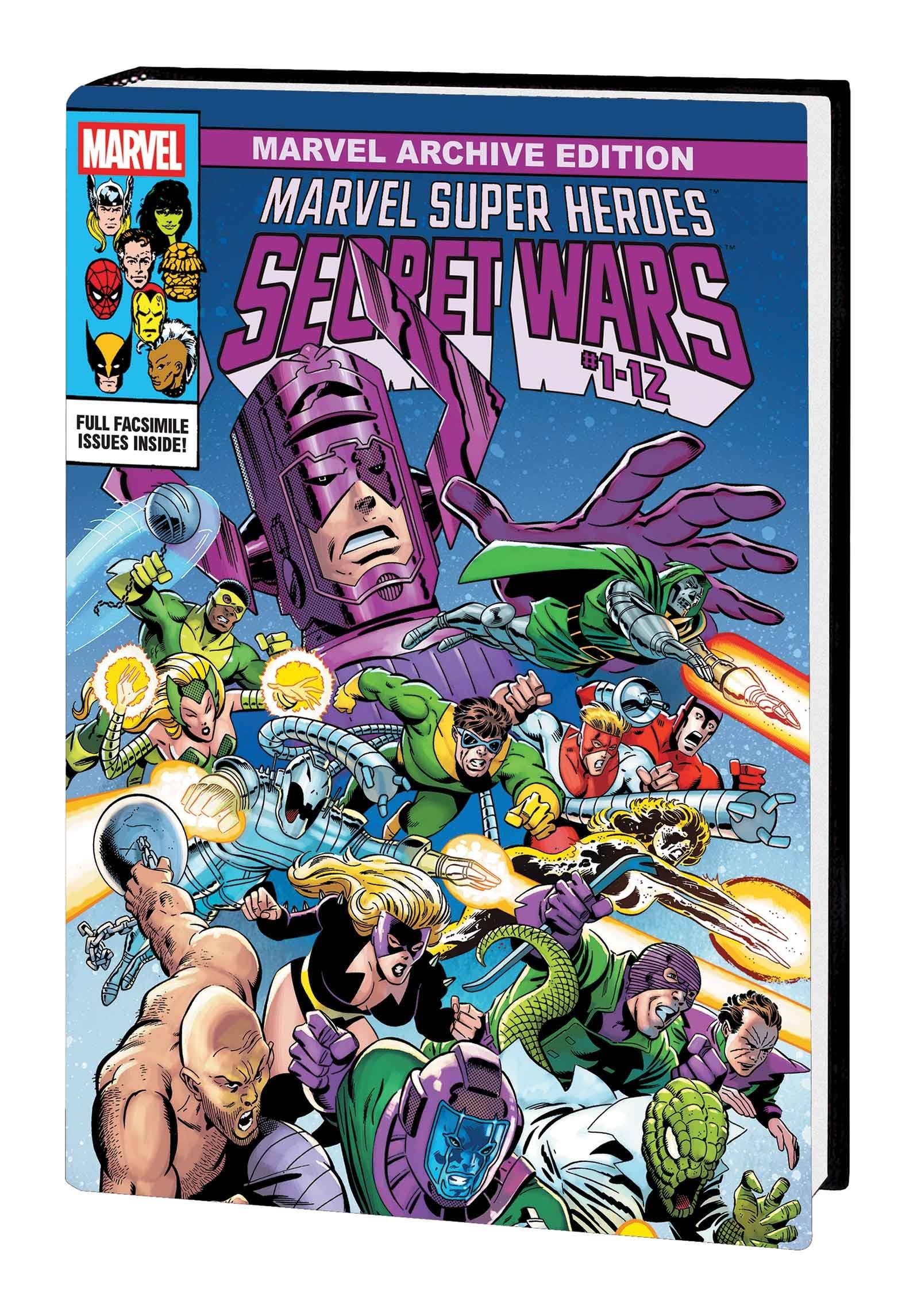 MARVEL ARCHIVE EDITION MARVEL SUPER HEROES SECRET WARS GALLERY EDITION HC DIRECT MARKET HIDDEN GEM VAR
