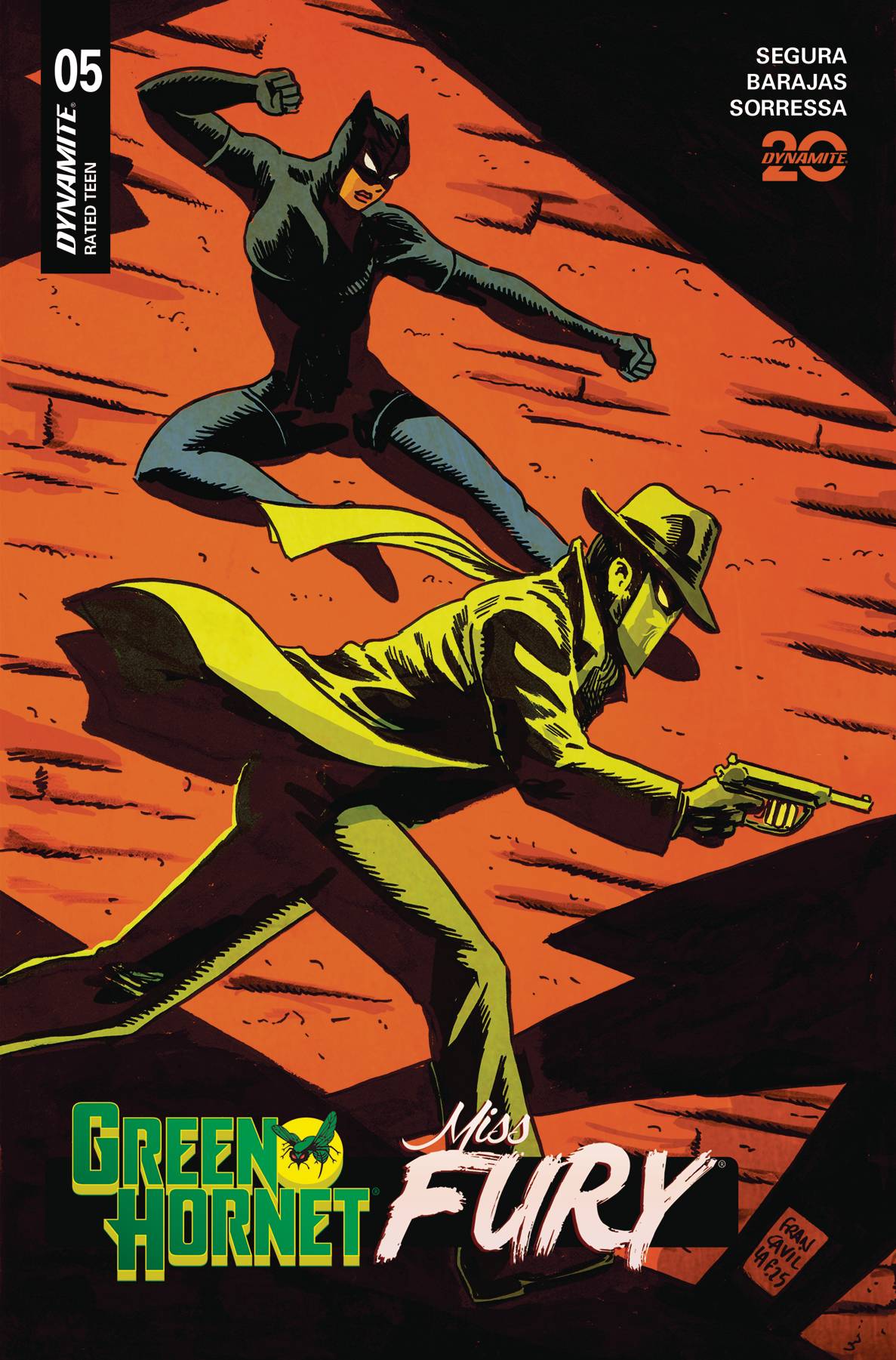 GREEN HORNET MISS FURY (2024) #5 CVR A FRANCAVILLA