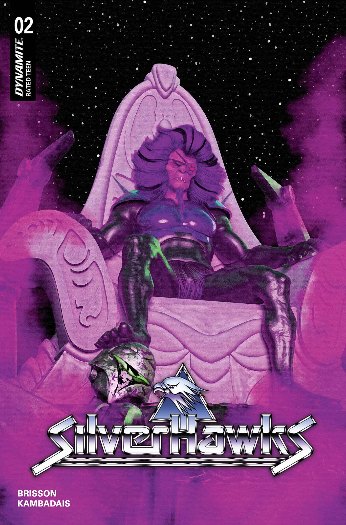 SILVERHAWKS (2025) #2 CVR Z FOC SPEARS PURPLE FOIL VAR