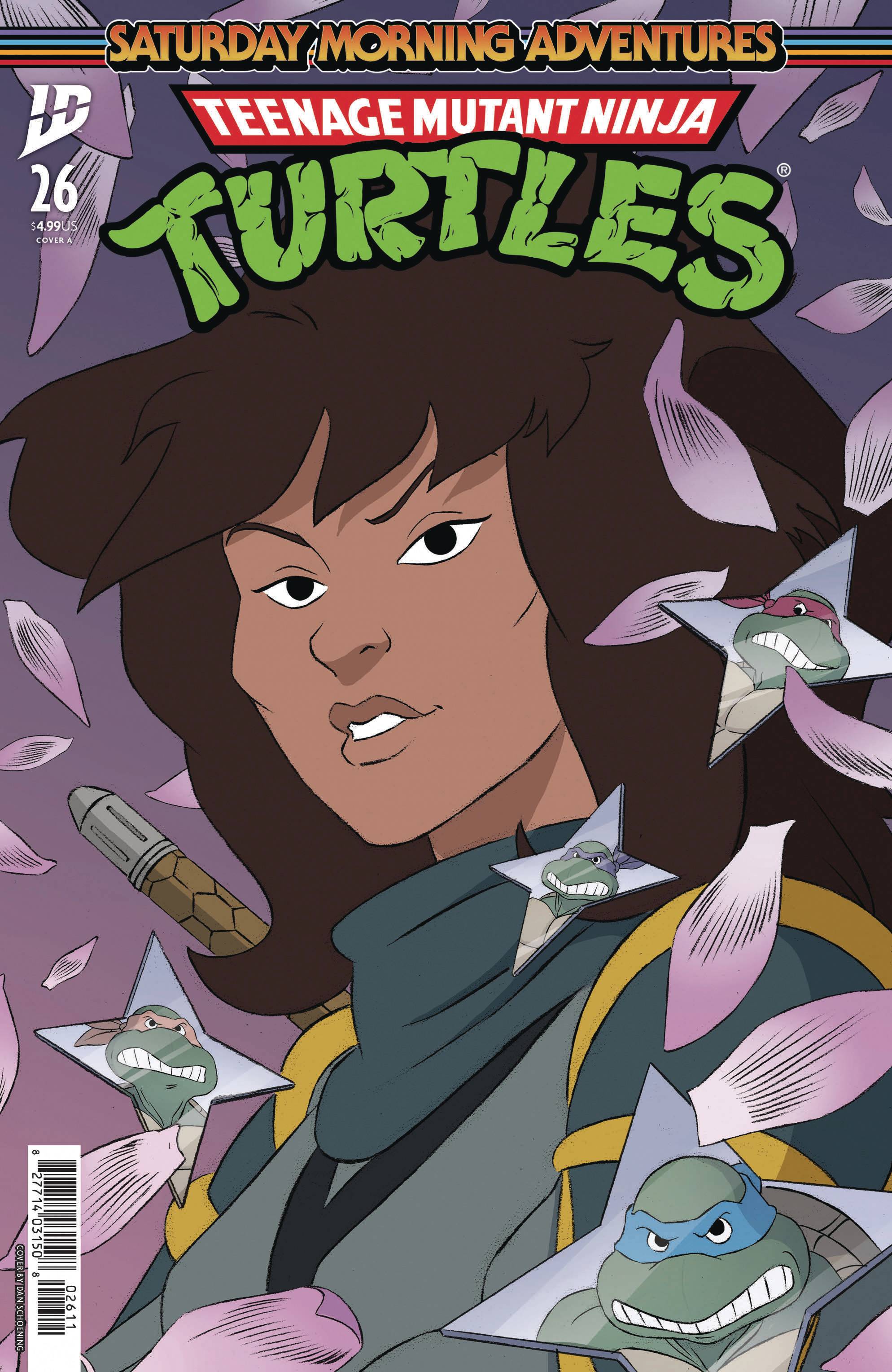 TMNT SATURDAY MORNING ADVENTURES CONTINUED (2023) #26 CVR A SCHOENING