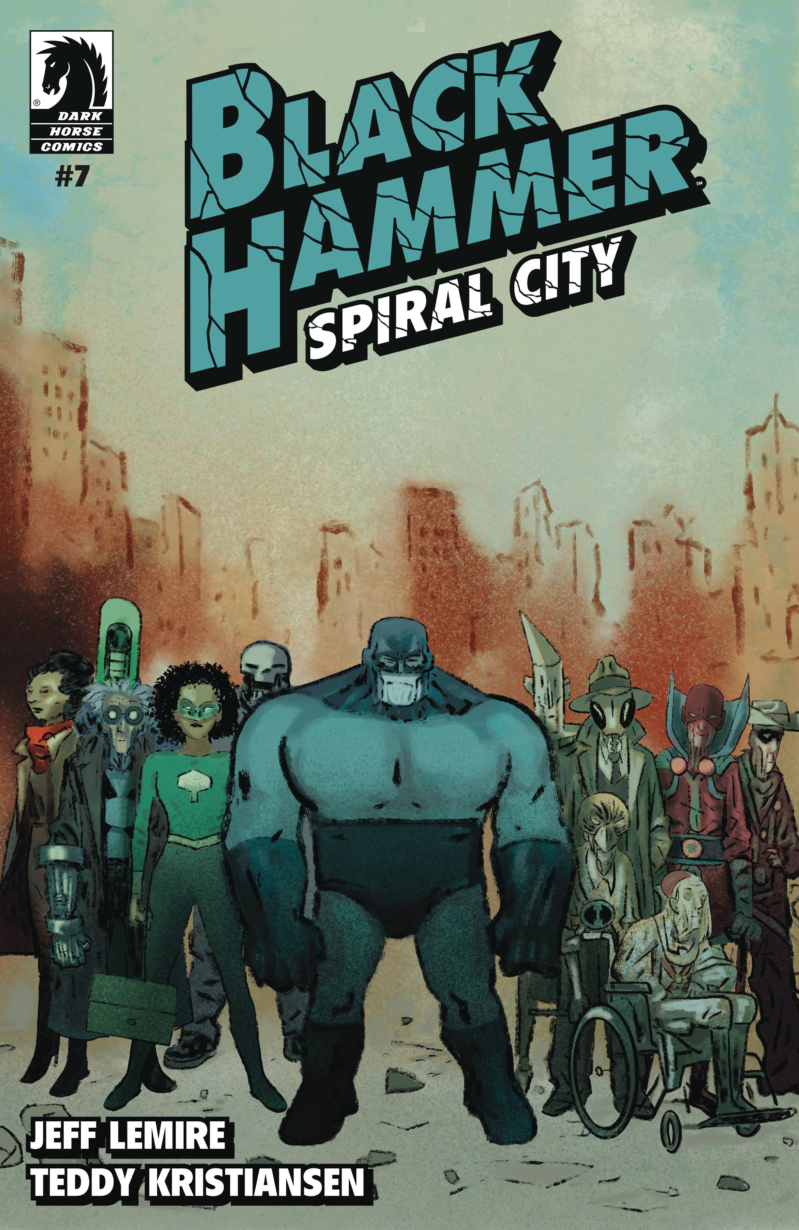 BLACK HAMMER SPIRAL CITY (2024) #7 CVR A KRISTIANSEN