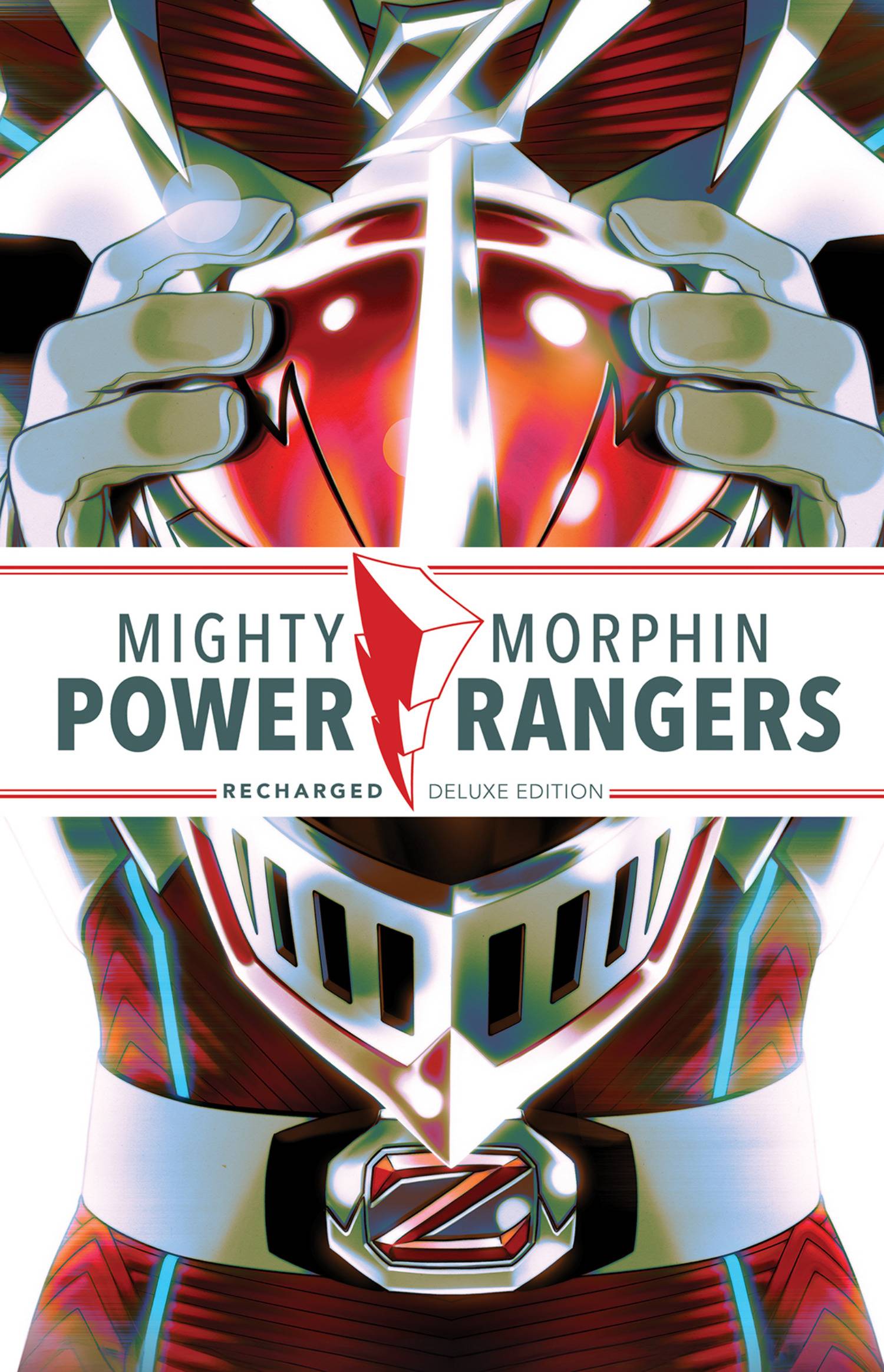 MIGHTY MORPHIN POWER RANGERS RECHARGED HC DELUXE EDITION