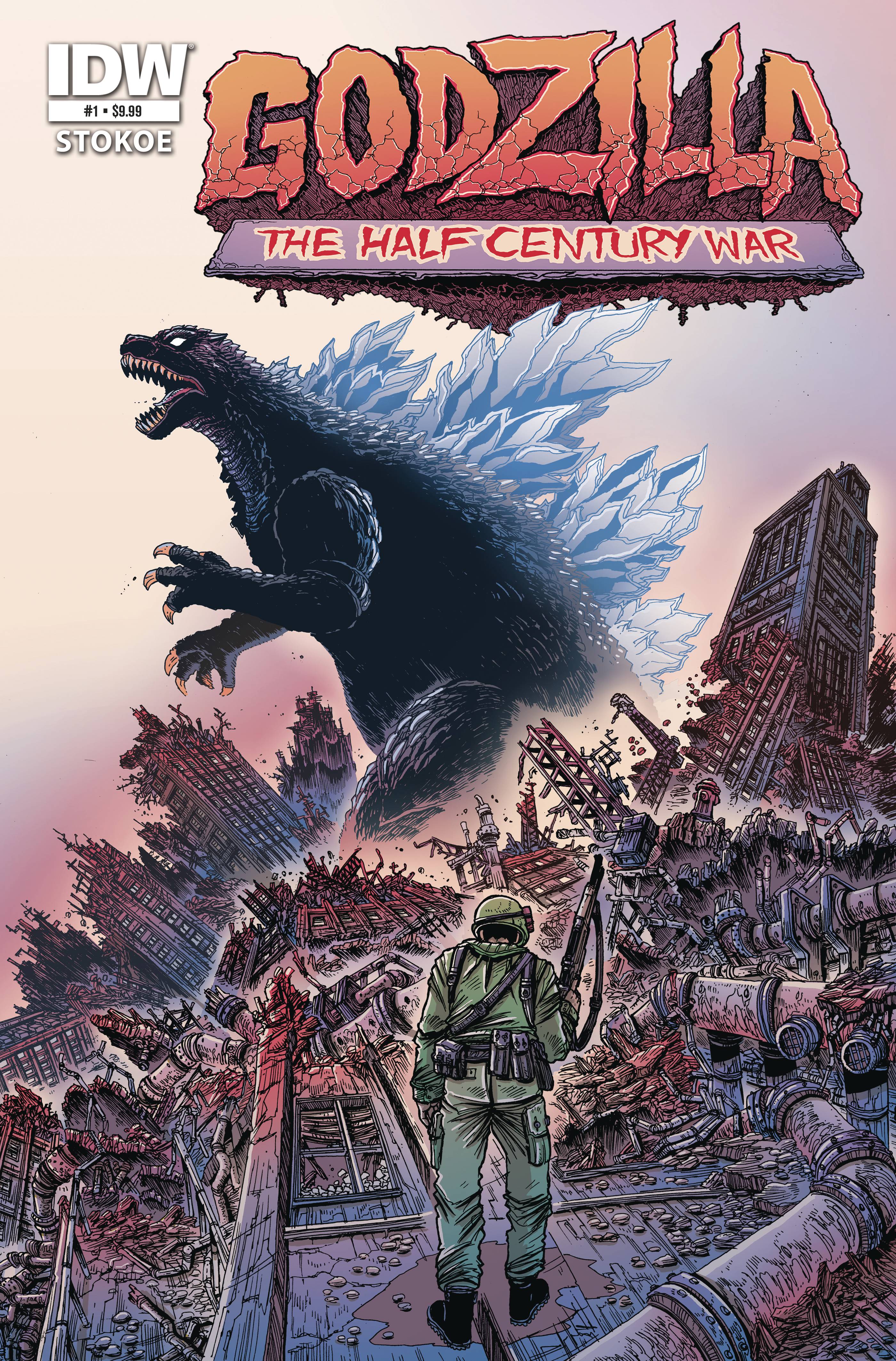 GODZILLA 70TH ANNIVERSARY FOIL CLASSICS (2025) HALF CENTURY WAR #1
