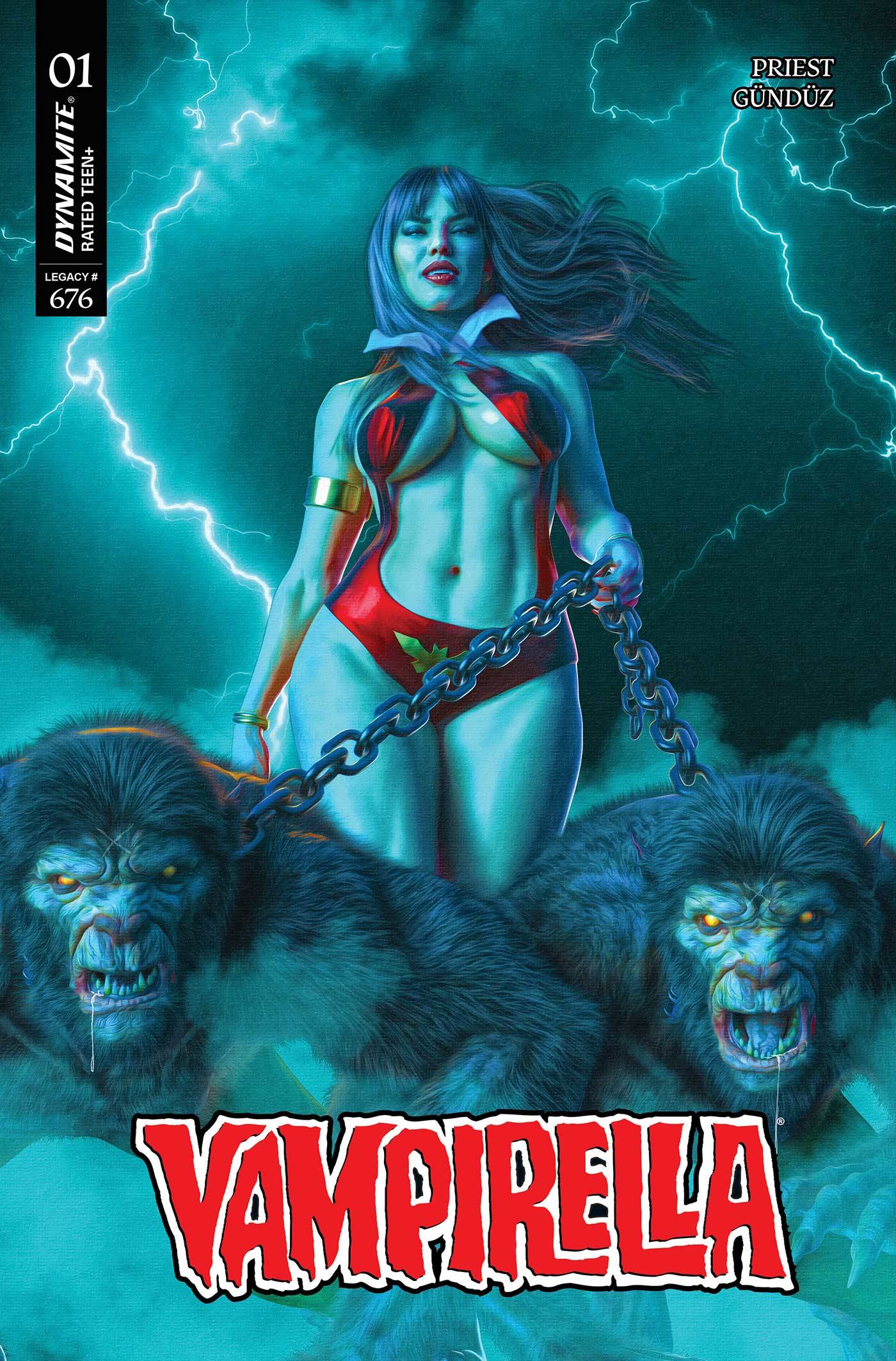 VAMPIRELLA (2025) #1 CVR Y FOC BONUS SPEARS FOIL VAR