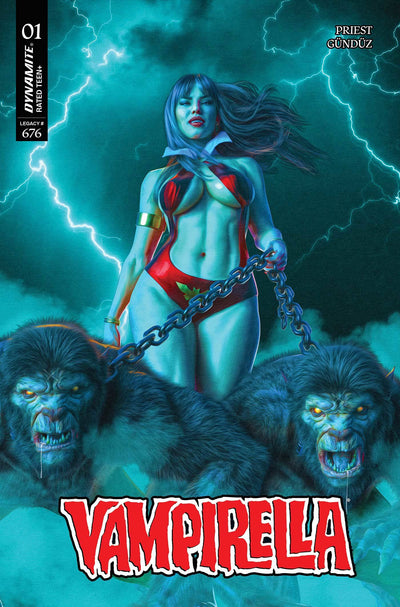 VAMPIRELLA (2025) #1 CVR Y FOC BONUS SPEARS FOIL VAR
