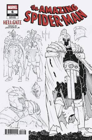 AMAZING SPIDER-MAN (2025) #6 10 COPY INCV JOHN ROMITA JR DESIGN VAR