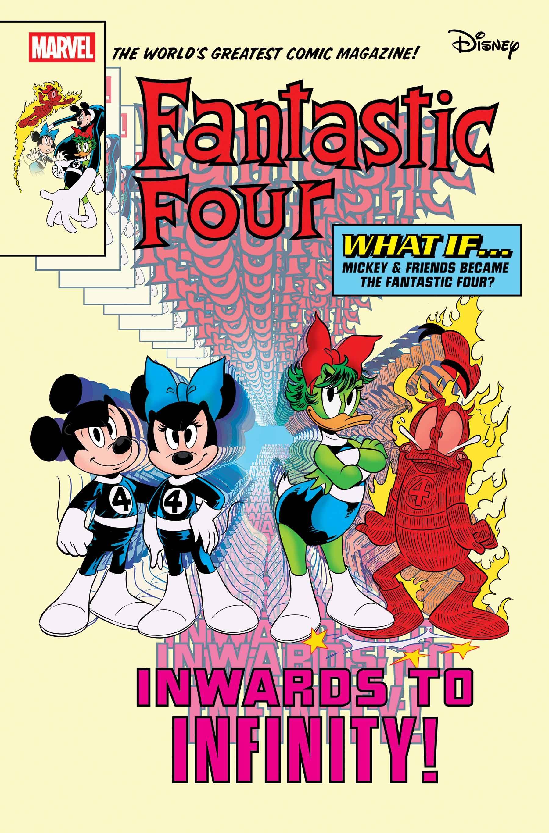 FANTASTIC FOUR (2022) #33 GIULIA LOMURNO DISNEY WHAT IF FANTASTIC FOUR HOMAGE VAR