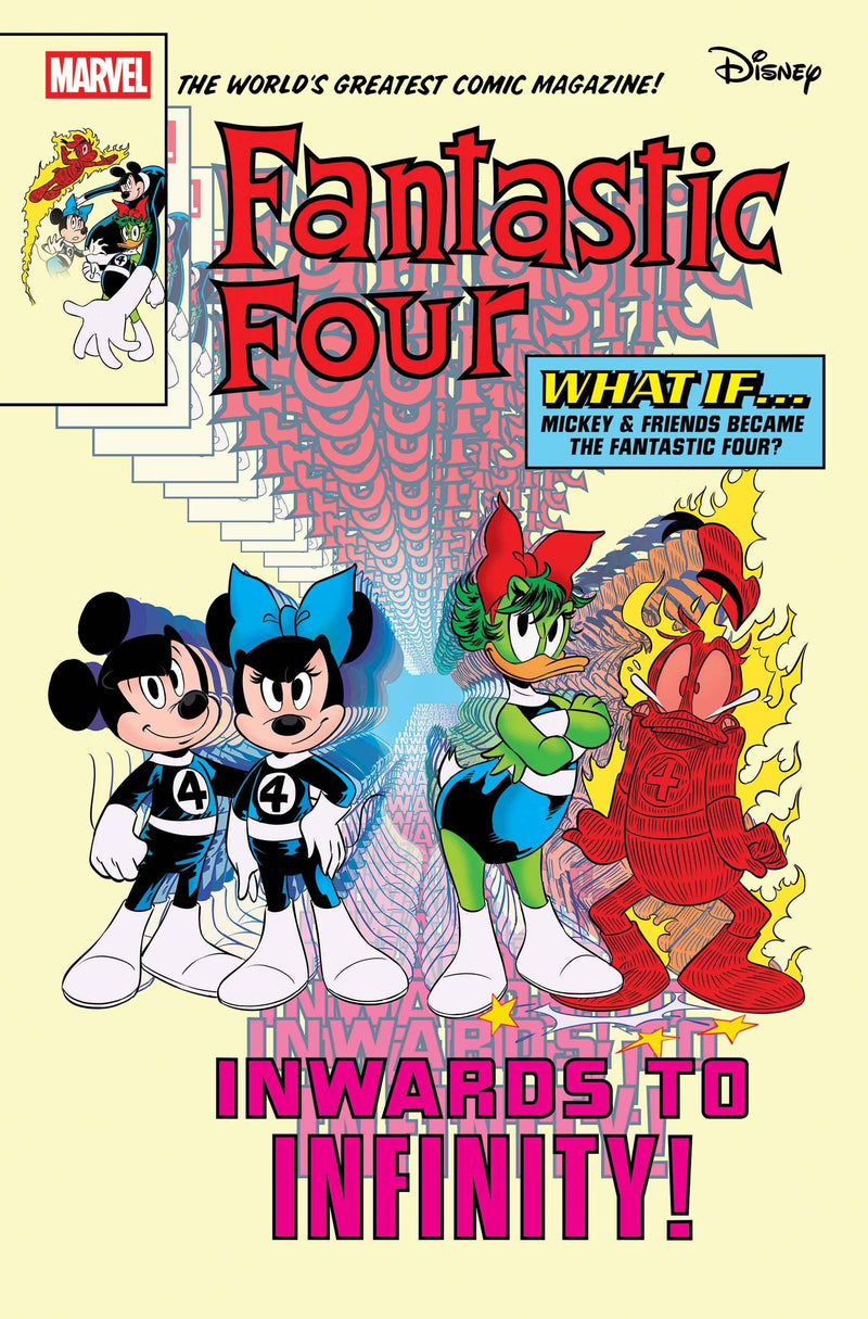 FANTASTIC FOUR (2022) #33 GIULIA LOMURNO DISNEY WHAT IF FANTASTIC FOUR HOMAGE VAR