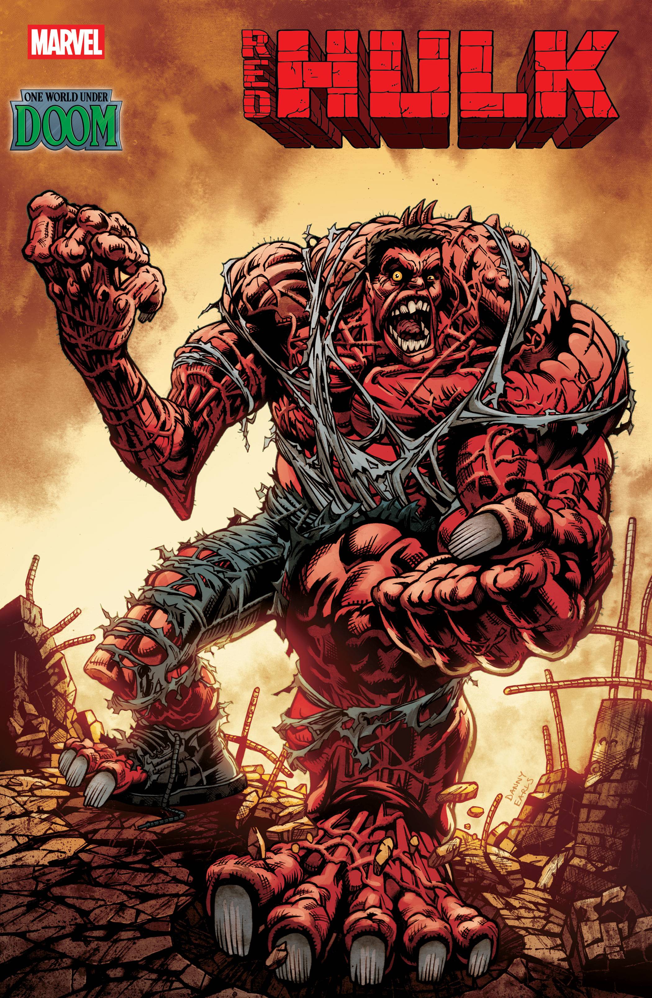 RED HULK (2025) #5 DANNY EARLS VAR