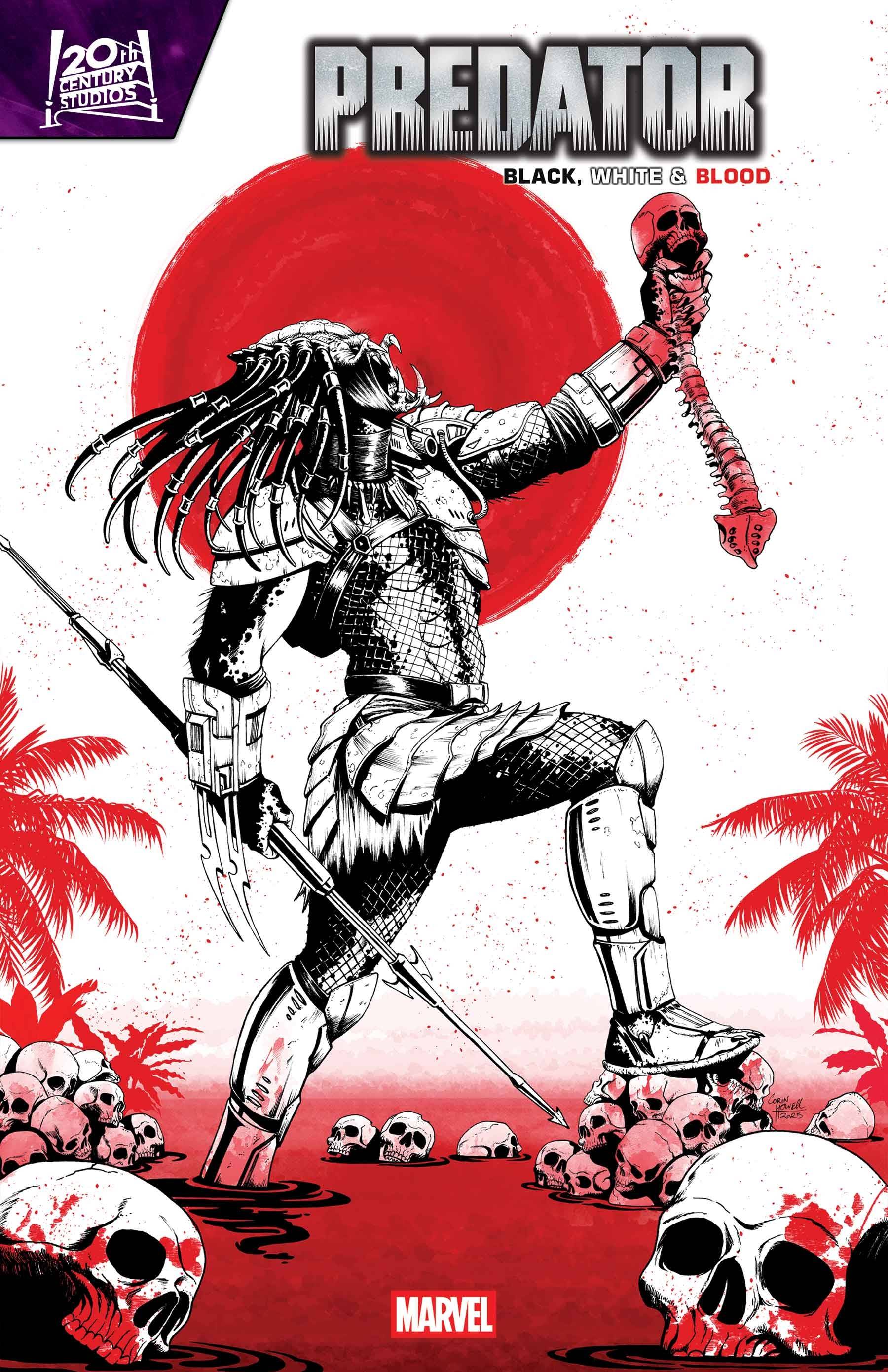 PREDATOR BLACK WHITE & BLOOD (2025) #2