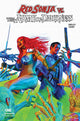 RED SONJA VS ARMY OF DARKNESS (2025) #1 CVR R FOC BONUS SPEARS WHITE BKGR VAR