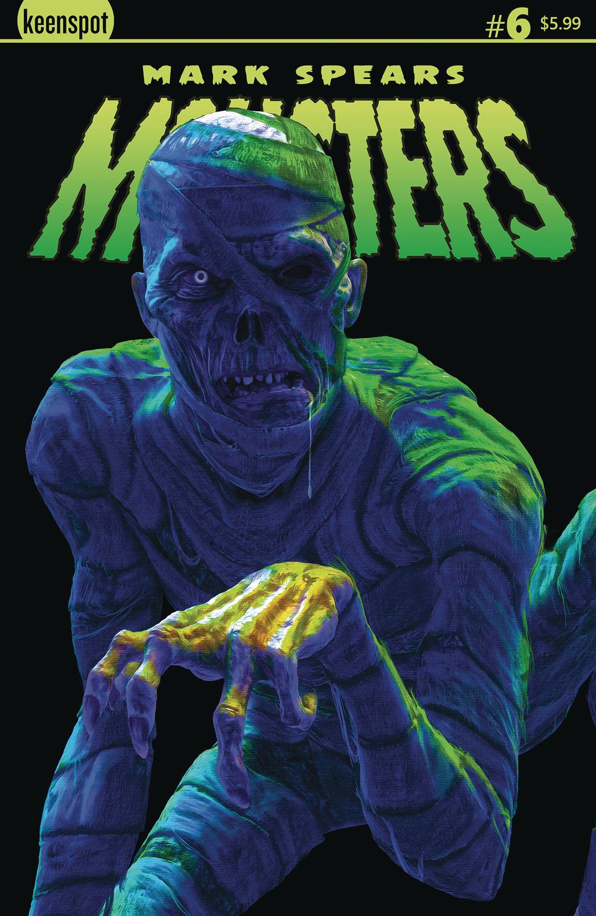 MARK SPEARS MONSTERS (2024) #6 CVR B CURSED MUMMY