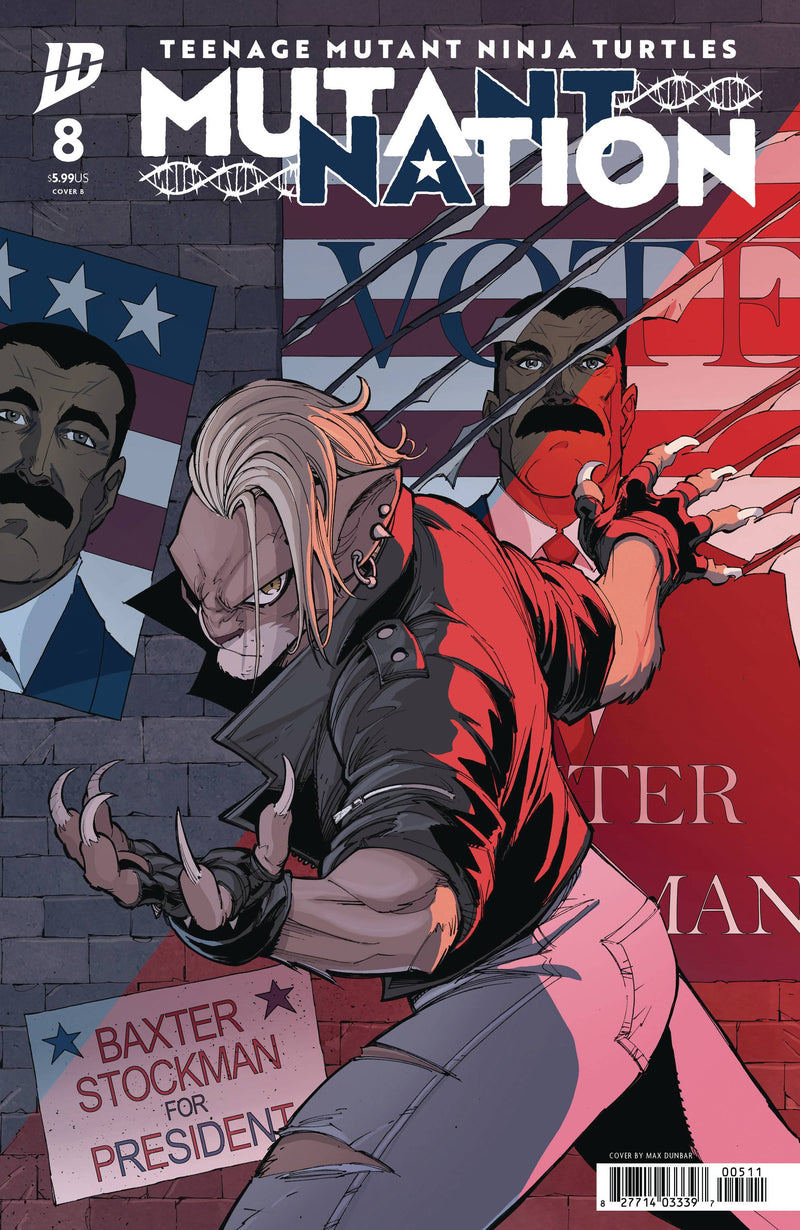 TMNT MUTANT NATION (2024) #8 CVR B DUNBAR