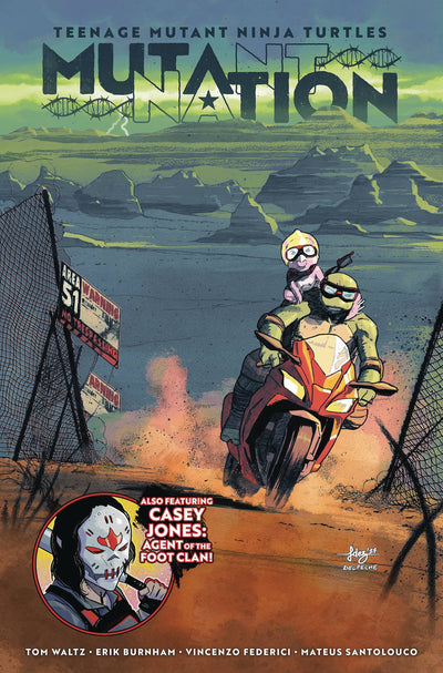 TEENAGE MUTANT NINJA TURTLES MUTANT NATION TP VOL 01 - BATTLE DAMAGED