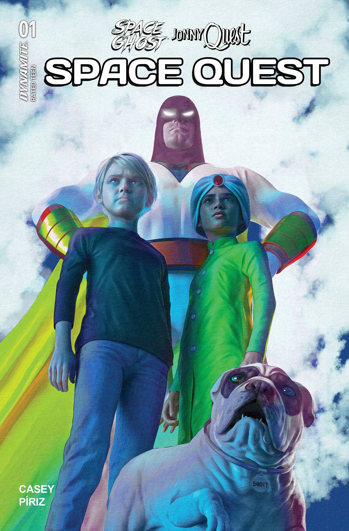 SPACE GHOST JONNY QUEST SPACE QUEST (2025) #1 CVR V SPEARS FOIL VAR