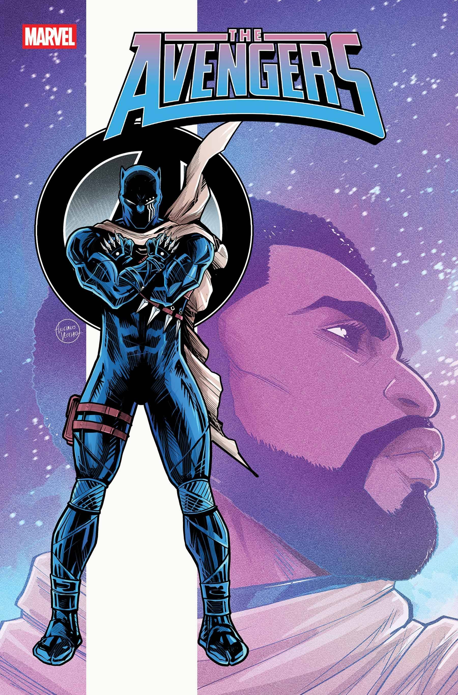 AVENGERS (2023) #28 LUCIANO VECCHIO BLACK PANTHER VAR