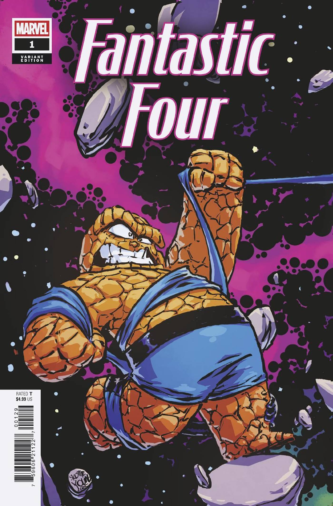 FANTASTIC FOUR (2025) #1 SKOTTIE YOUNG 5-PART CONNECTING VAR