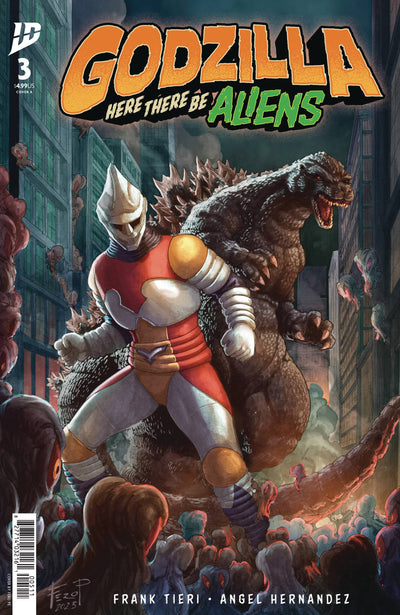 GODZILLA HERE THERE BE ALIENS (2025) #3 CVR A PE