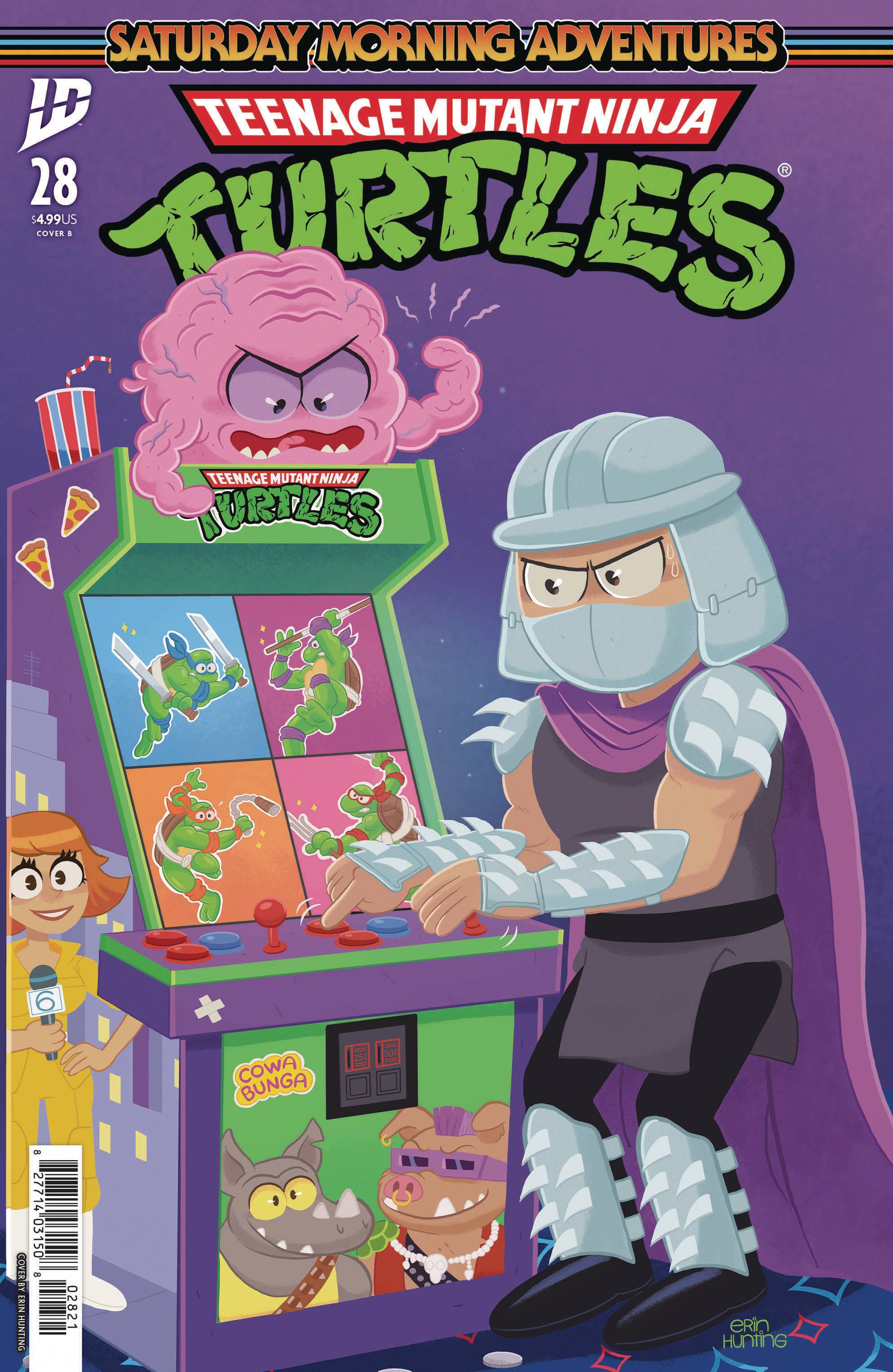 TMNT SATURDAY MORNING ADVENTURES CONTINUED (2023) #28 CVR B HUNTING
