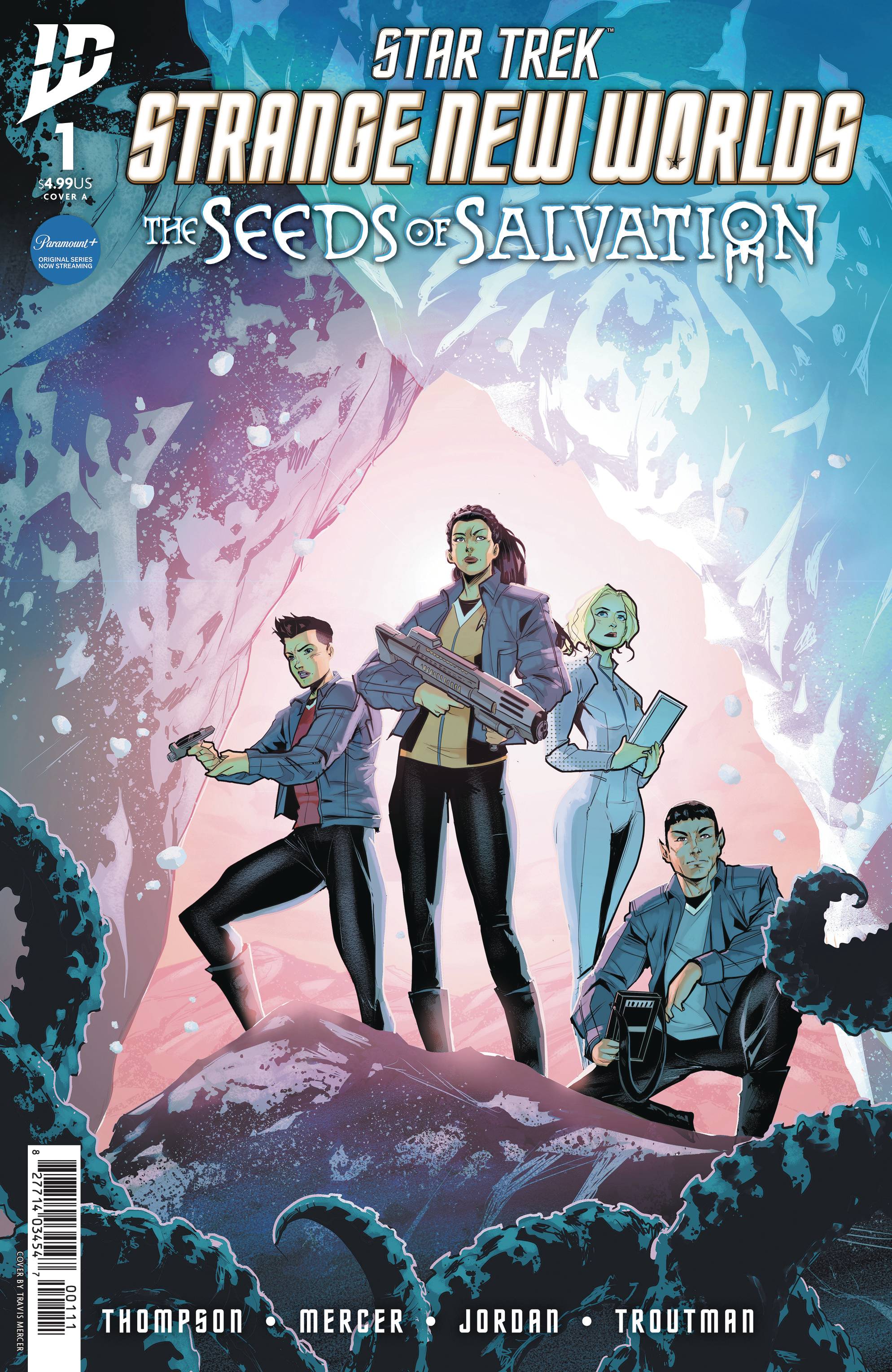 STAR TREK STRANGE NEW WORLDS THE SEEDS OF SALVATION (2025) #1 CVR A MERCER