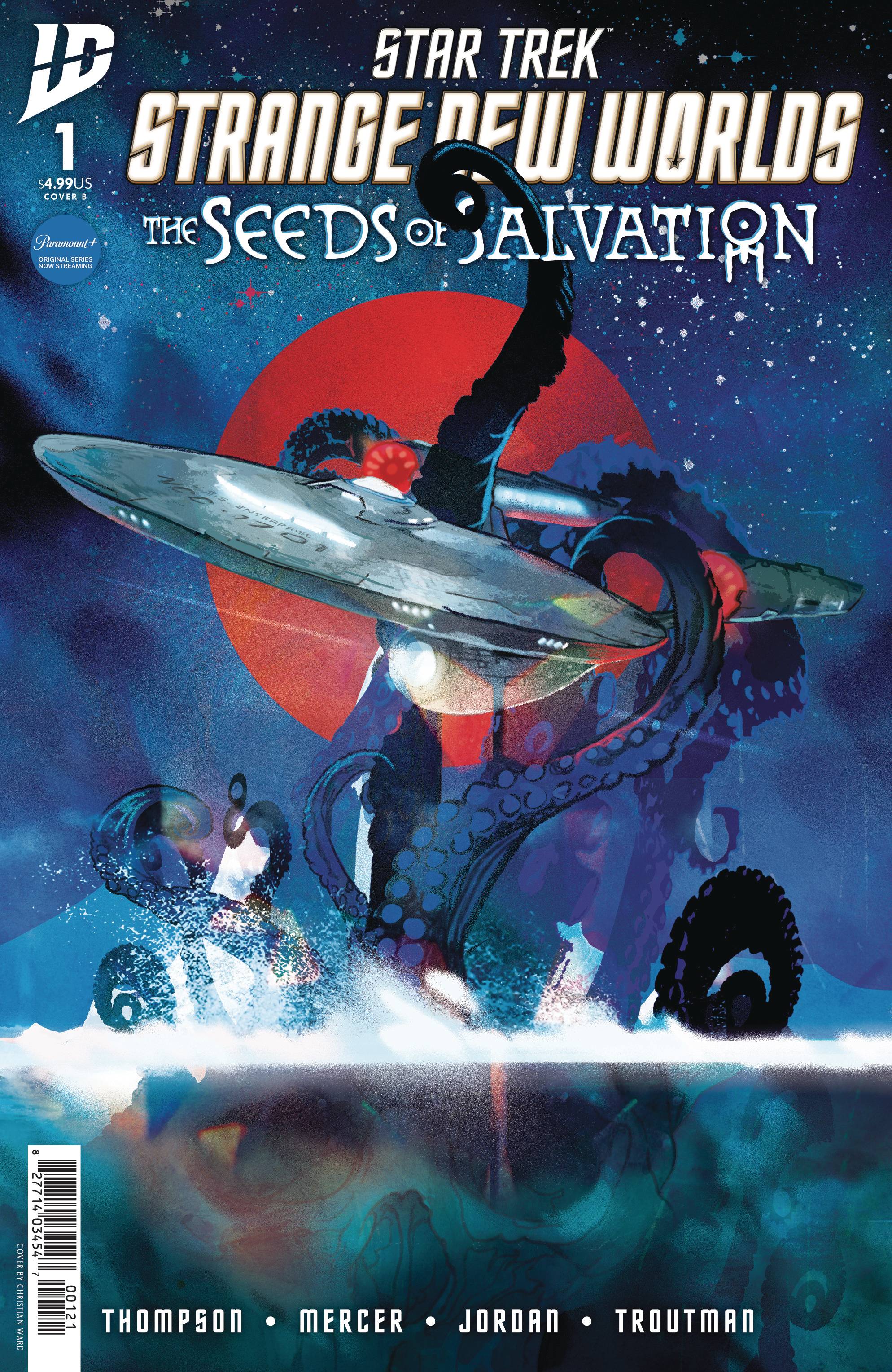 STAR TREK STRANGE NEW WORLDS THE SEEDS OF SALVATION (2025) #1 CVR B WARD