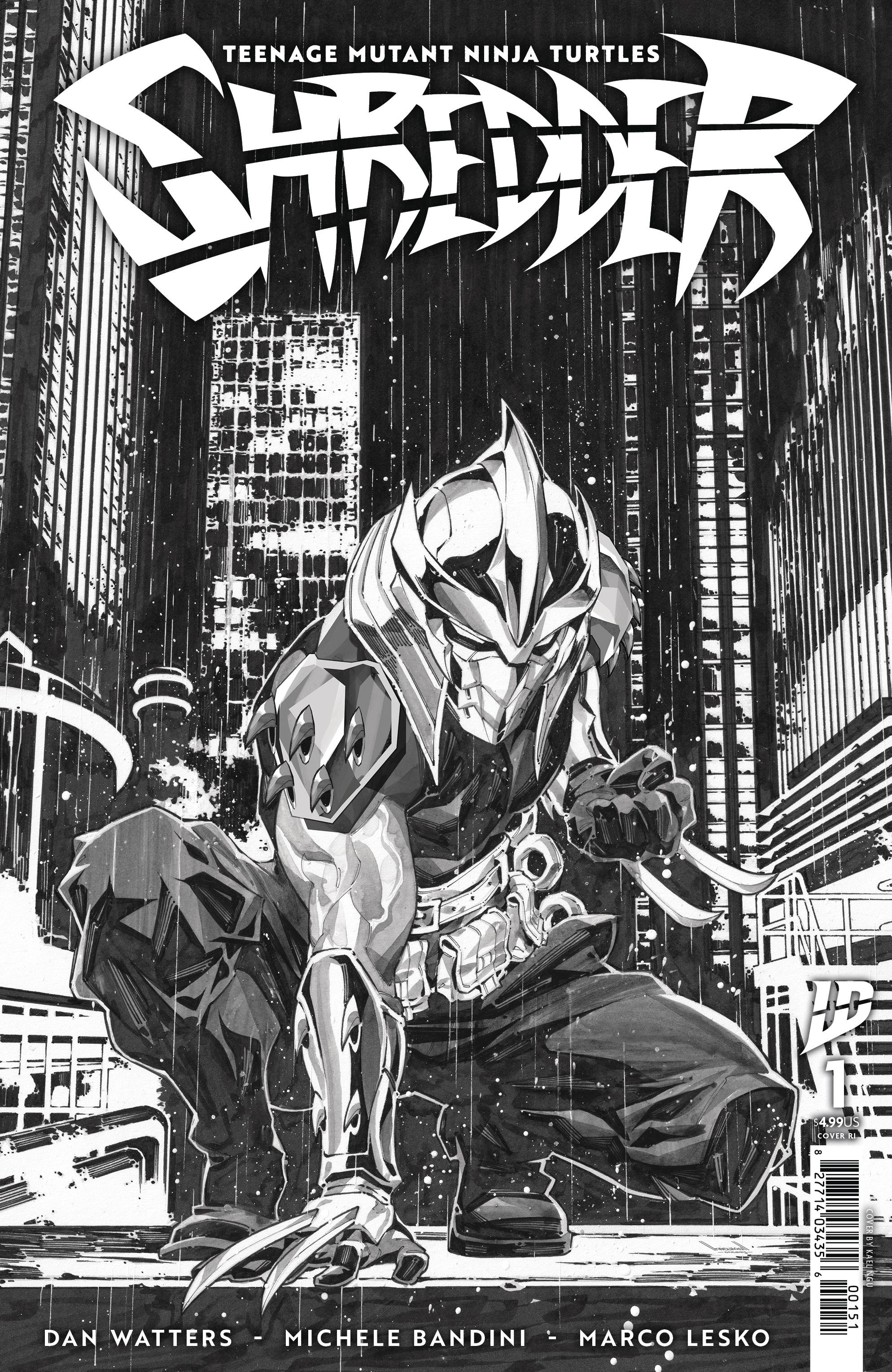 TEENAGE MUTANT NINJA TURTLES SHREDDER (2025) #1 CVR F 25 COPY INCV NGU VAR
