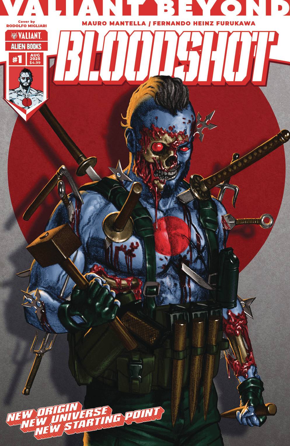 VALIANT BEYOND BLOODSHOT (2025) #1 CVR A MIGLIARI
