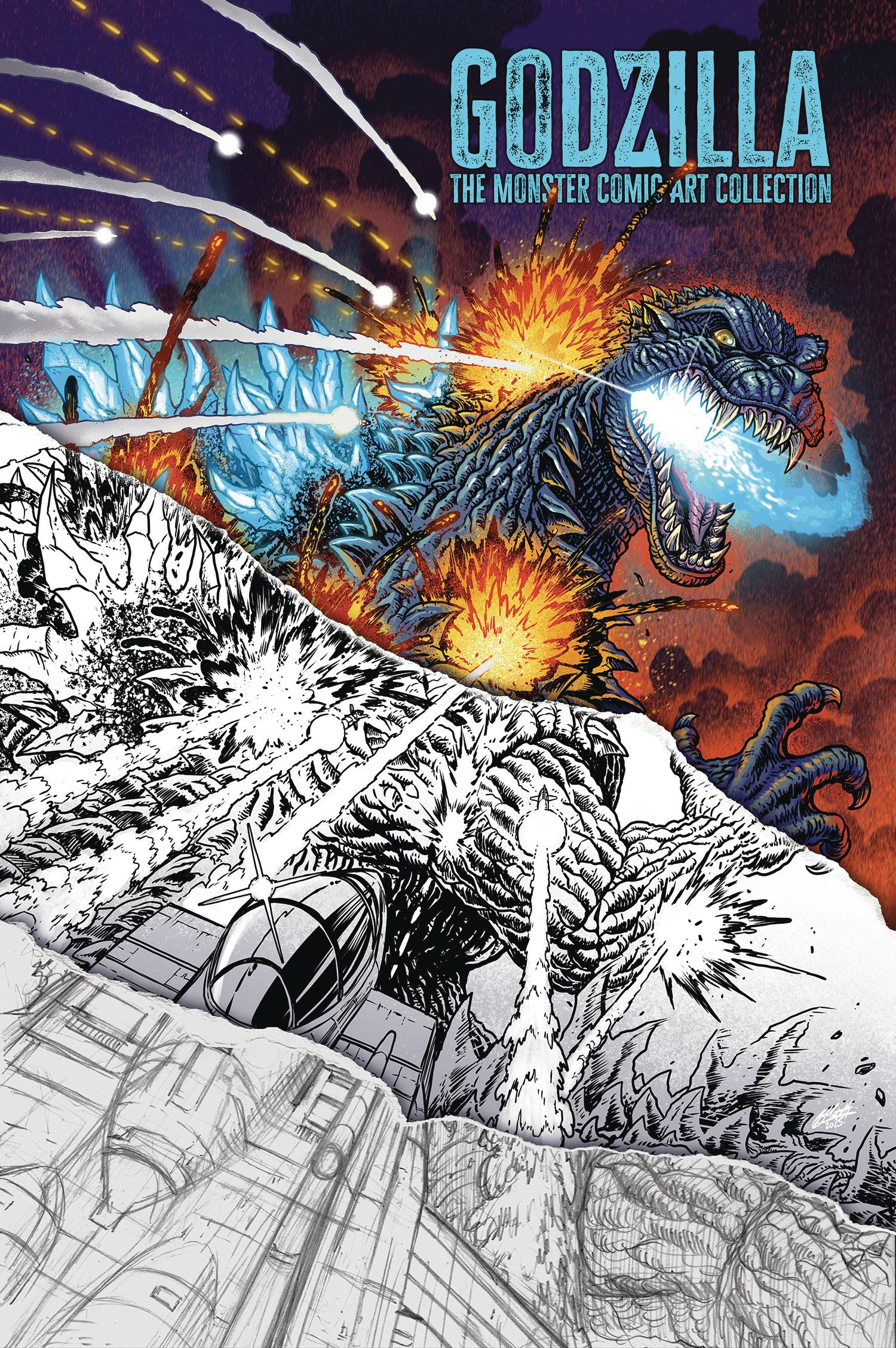 GODZILLA THE MONSTER COMIC ART COLLECTION HC