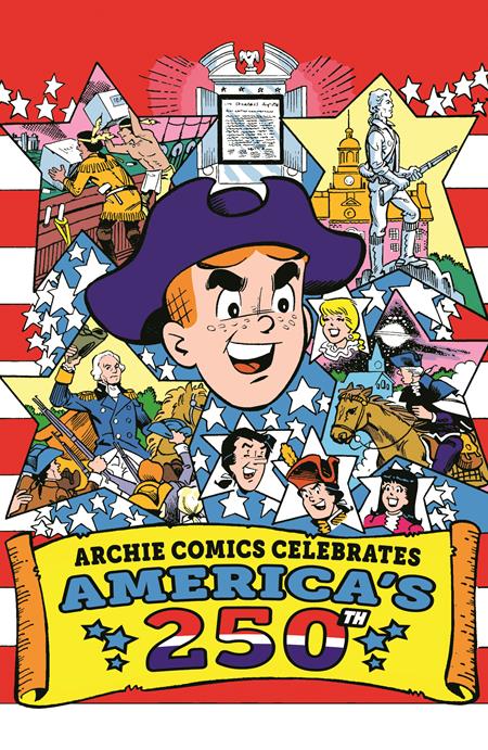 ARCHIE COMICS CELEBRATES AMERICAS 250TH (2026) #1 (ONE SHOT) CVR B STAN GOLDBERG LIFE WITH ARCHIE RETRO FULL ART VAR