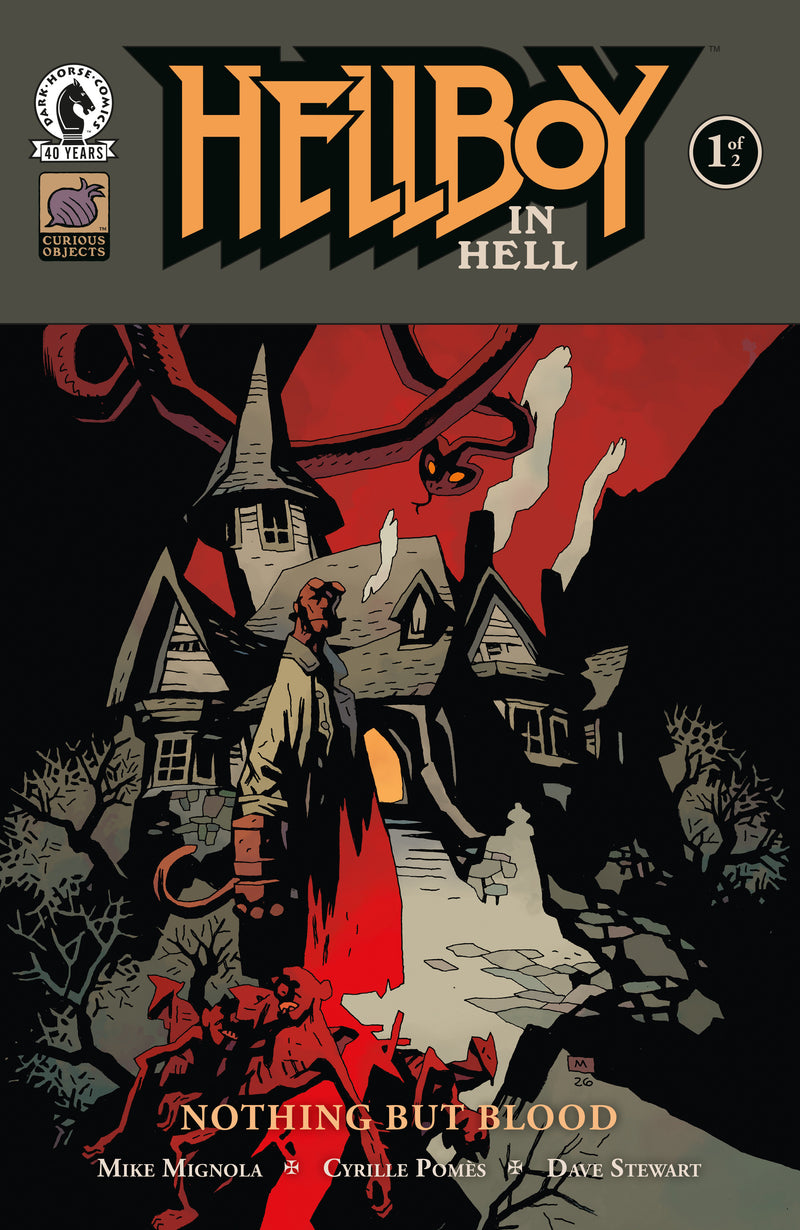 HELLBOY IN HELL NOTHING BUT BLOOD (2026) #1 CVR B MIKE MIGNOLA