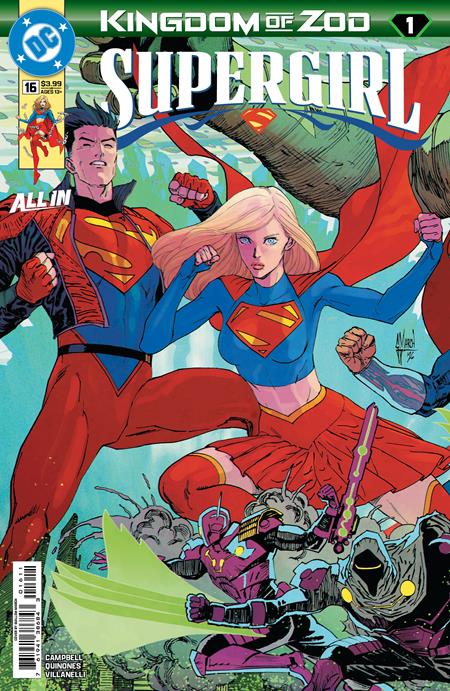 SUPERGIRL (2025) #16 CVR A GUILLEM MARCH CONNECTING (KINGDOM OF ZOD)