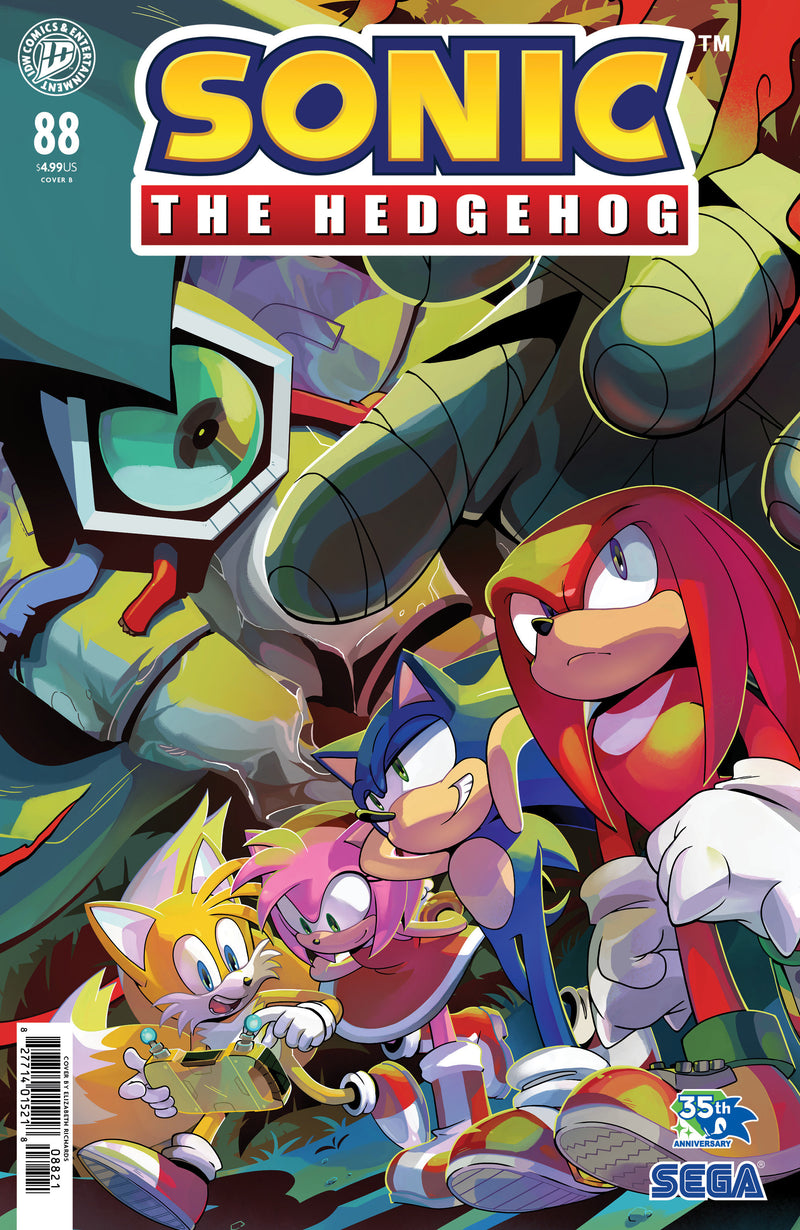 SONIC THE HEDGEHOG (2018) #88 CVR B RICHARDS
