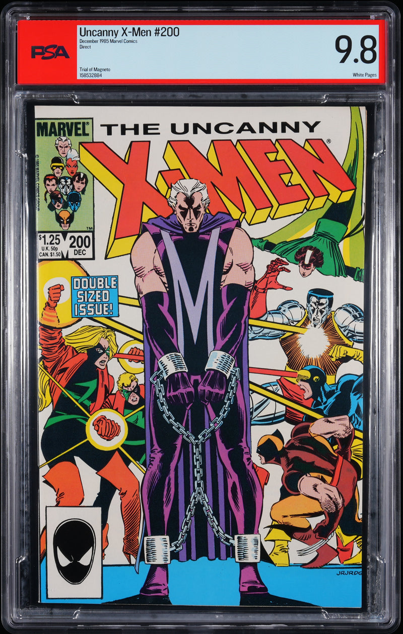 UNCANNY X-MEN (1985) #200 DIRECT PSA 9.8