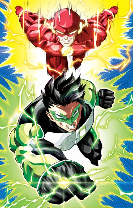 JUSTICE LEAGUE UNLIMITED (2024) #19 CVR D MARIO FOX FOCCILLO CARD STOCK VAR