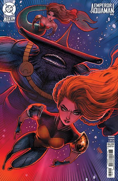 EMPEROR AQUAMAN (2025) #15 CVR B NATHAN SZERDY CARD STOCK VAR