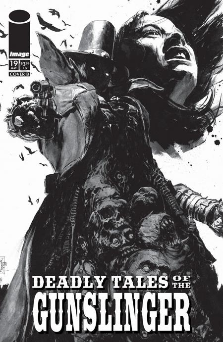 DEADLY TALES OF THE GUNSLINGER SPAWN (2024) #19 CVR B PATRIC REYNOLDS B&W VAR