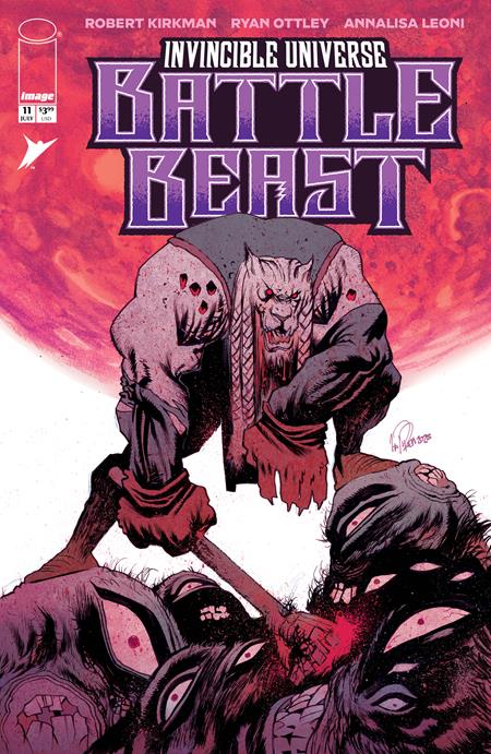 INVINCIBLE UNIVERSE BATTLE BEAST (2025) #11 CVR D INC 1:25 HARREN VAR