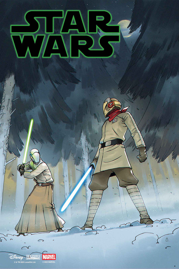 STAR WARS (2025) #8 BENGAL LUKE SKYWALKER & LEIA ORGANA JEDI KNIGHTS VAR