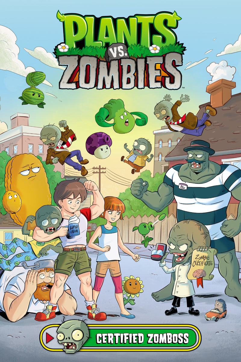 PLANTS VS ZOMBIES HC VOL 26 CERTIFIED ZOMBOSS