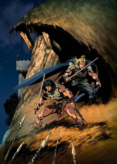 CONAN AND DRAGONERO (2026) #1 CVR D ROBERTO DE LA TORRE VIRGIN VAR